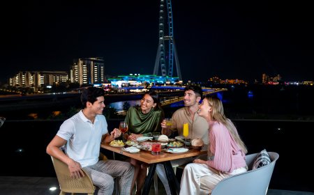Immerse Yourself in Cocktails and Cuisines and Clamour at the Address Beach Resort