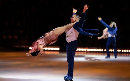 Cirque Du Soleil Tumblers and Skaters glide through Fire & Ice to lay siege on Etihad Arena