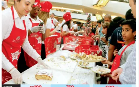 Stollen Charity Cake Sale Helping Feed the Gaza Affected