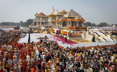 Ram Temple Opens with Aplomb as Millions Celebrate Worldwide