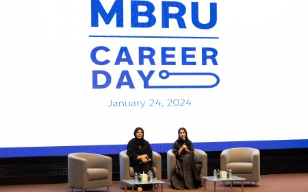 Dubai Health Aids Experts at MBRU Career Day