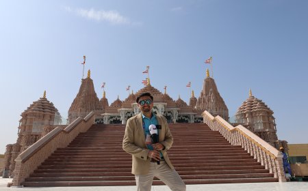 Sneak Peek at the South Asia's Largest Hindu Mandir opening in Abu Dhabi today