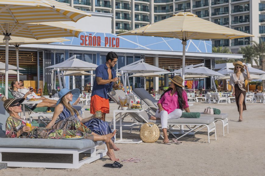 Señor Pico Presents its Sparkling New Beach at Palm West Beach