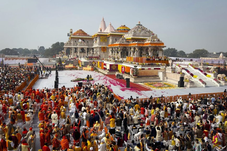 Ram Temple Opens with Aplomb as Millions Celebrate Worldwide
