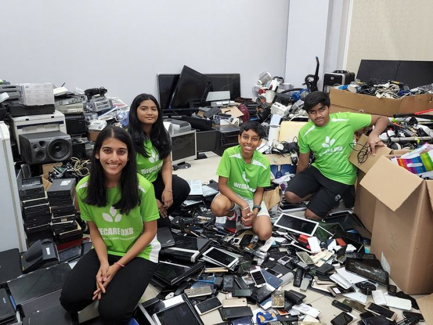 Dubai Students to Recycle for Art