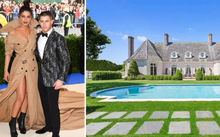 Priyanka & Nick Flee Their Troubled Mansion