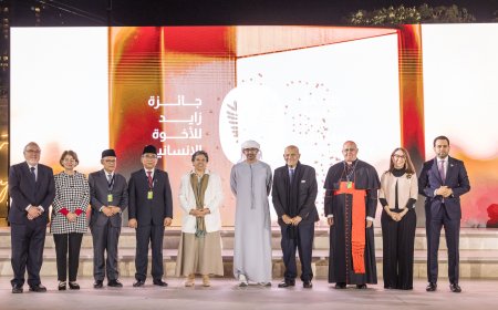 UAE Prez Hosts Human Fraternity Ceremony