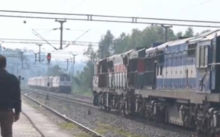 Driverless Train Travels 84 Km in J&K
