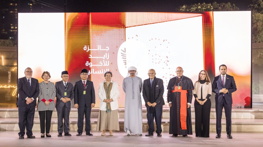 UAE Prez Hosts Human Fraternity Ceremony