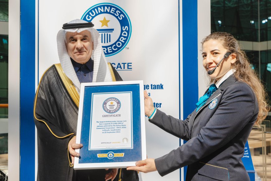 9 Guinness Records for World's Largest Water Producer SWCC