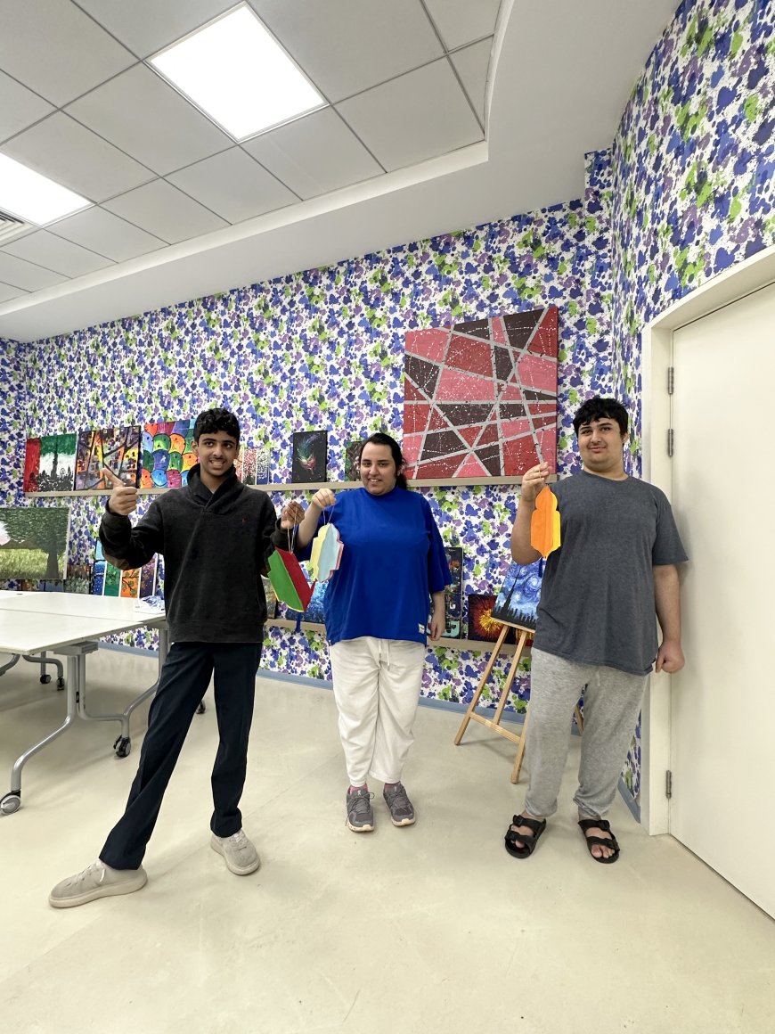 The H Dubai's Ramadan Craft Workshop at Dubai Autism Center