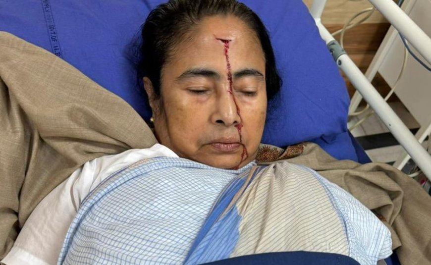 West Bengal CM Mamata Banerjee Suffers Serious Injury