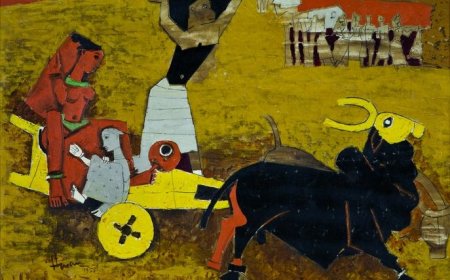 Renowned Indian Artist M.F. Husain Returns to Venice After 70 Years