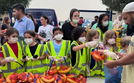 Swiss International School and Kibsons Deliver Iftar to Workers