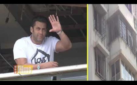 Gun Shots Outside Salman Khan’s House!