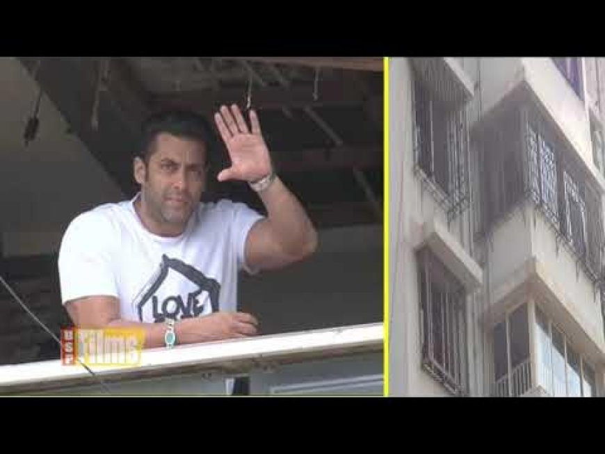 Gun Shots Outside Salman Khan’s House!