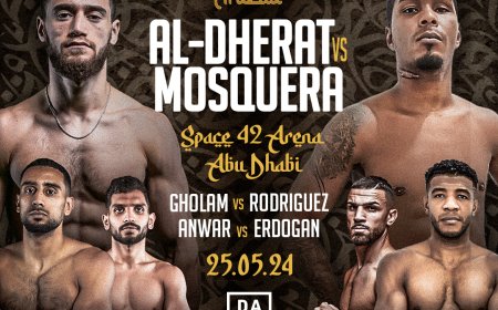 Undefeated lightweight sensation Bader “The Master” Al-Dherat to headline “Rising Stars Arabia 4” on May 25th in Abu Dhabi