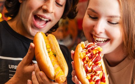 Celebrate Happy Hotdog Day at Sausage Saloon