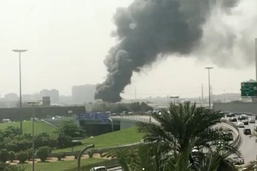 Sharjah Market Goes Down in Flames, Ruler to the Rescue