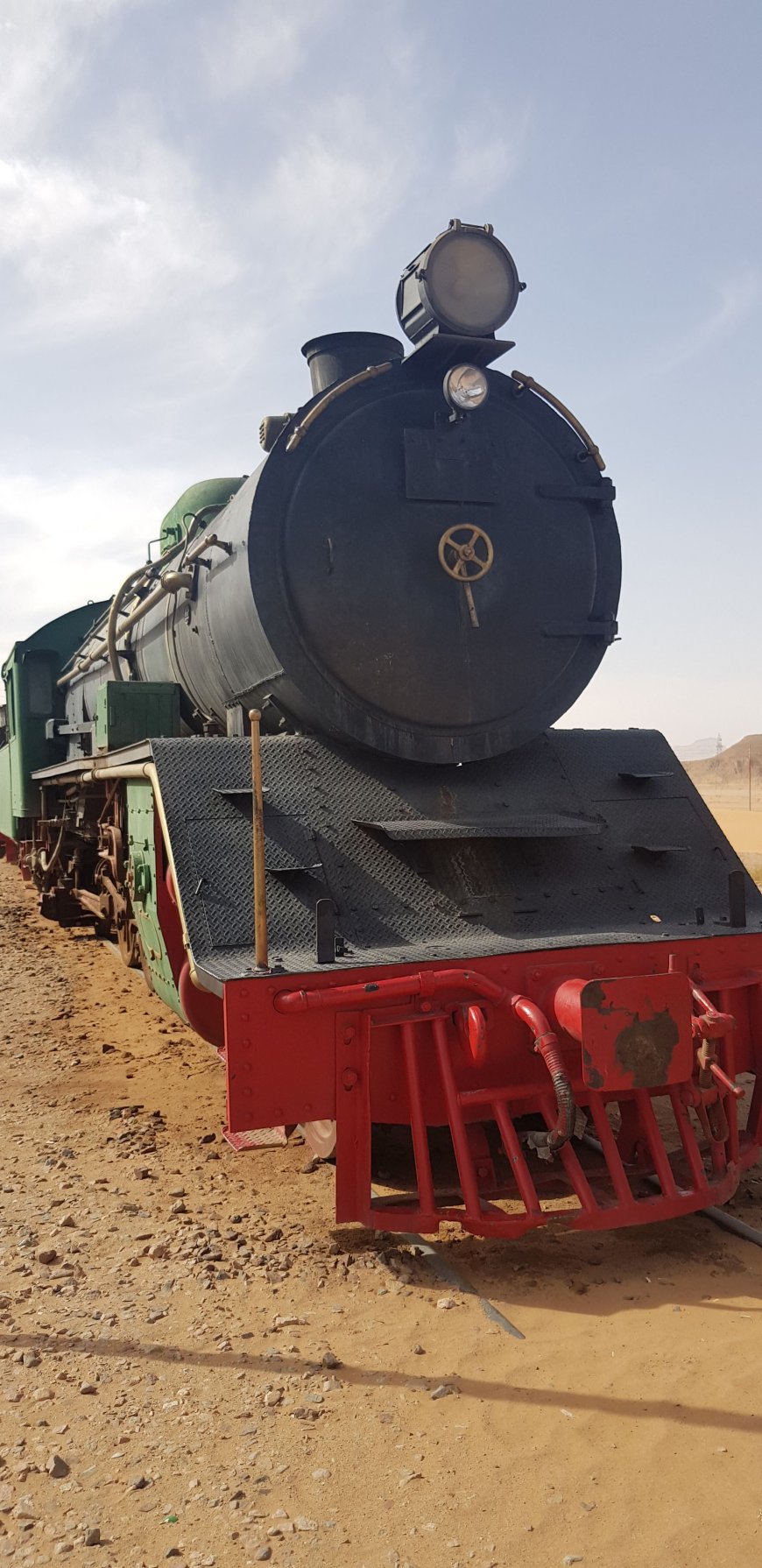 Iconic train enroute Wadi Rum