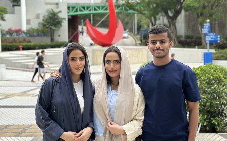 HKUST Welcomes 3 Top-Performing Emirati Students on Full Scholarships