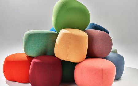 NaughtOne Introduces Truffle, a Playful Pouf with a Charming Form