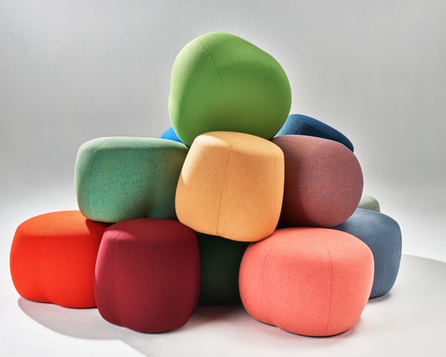 NaughtOne Introduces Truffle, a Playful Pouf with a Charming Form