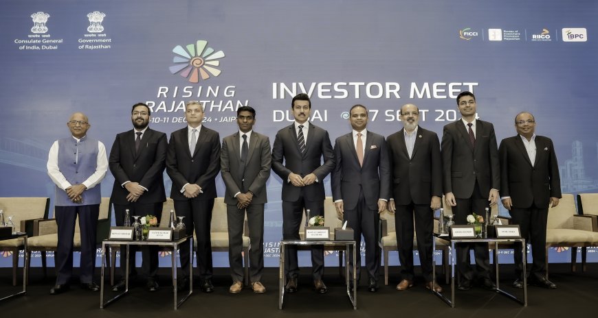 Indian Minister Leads International Investors’ Roadshow in Dubai