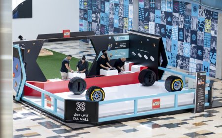 LEGO® Middle East and Yas Mall Aim to Break the Guinness World Records Title ‘Largest LEGO Brick Formula 1 Car’!