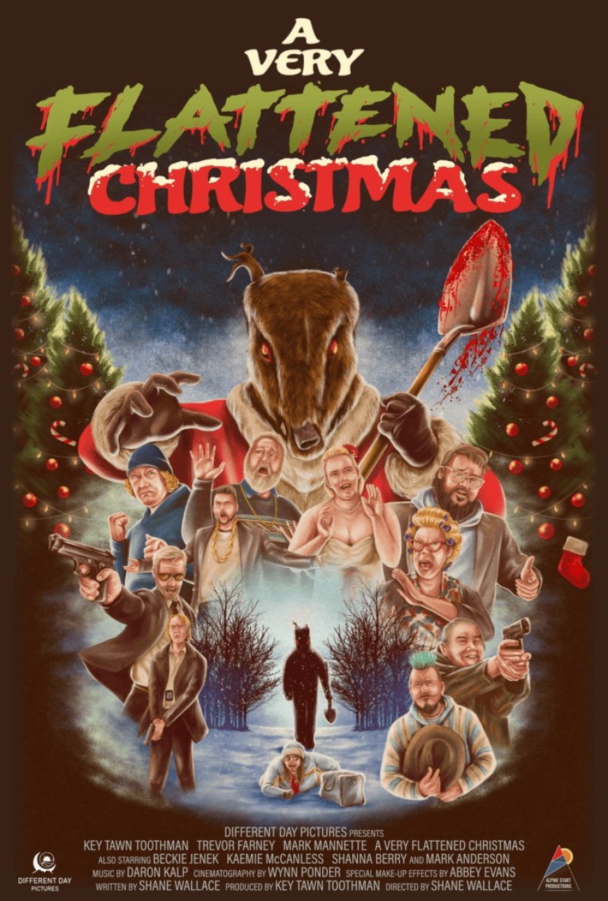 A Review of ‘A Very Flattened Christmas’: A sometimes side-splitting slasher