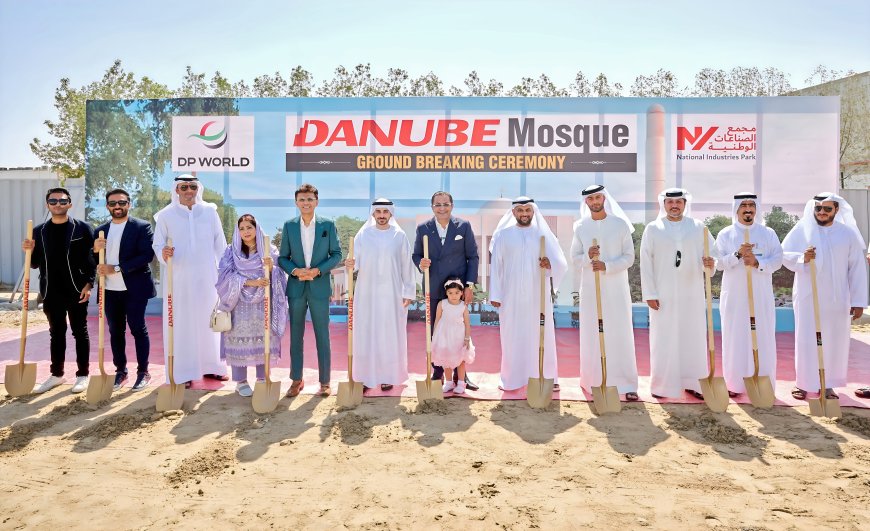 Danube Group Begins Construction on a New Mosque at National Industries Park  Set to Serve Over 2,000+ Worshippers