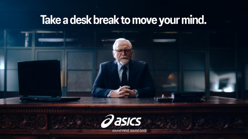 Brian Cox Urges Office Workers To Take A Desk Break in ASICS’ Mental Health Day Campaign