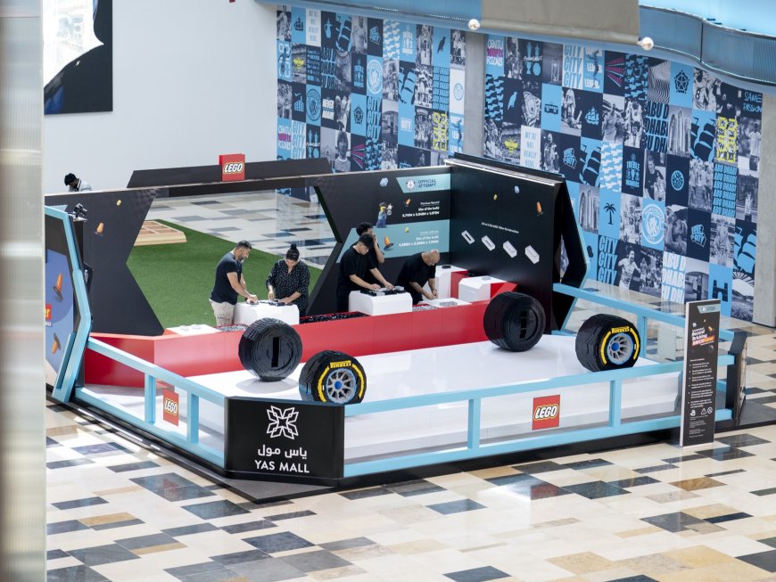 LEGO® Middle East and Yas Mall Aim to Break the Guinness World Records Title ‘Largest LEGO Brick Formula 1 Car’!