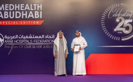 Sheikh Shakhbout Medical City Honoured with Multiple Prestigious Awards by Arab Hospitals Federation