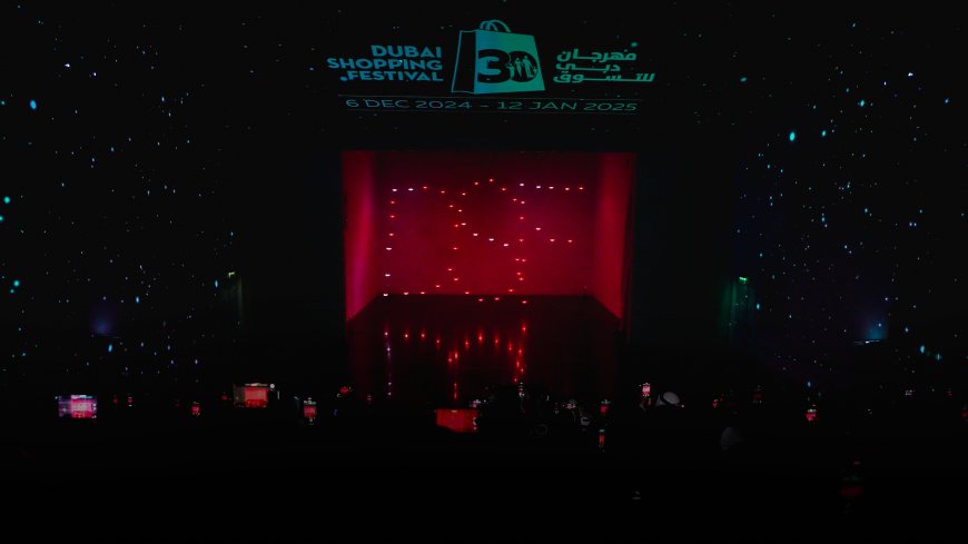 DSF Unveis a Spectacuar Preview of its Biggest-Ever 30th Edition with Dubai's First-Ever Indoor Drone Show