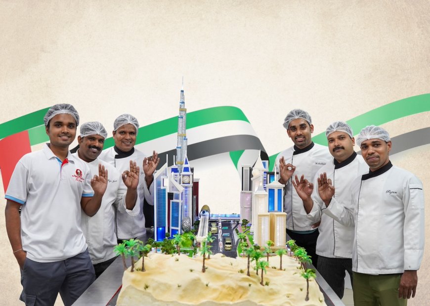 Mister Baker Curates a 53kg Tribute Cake for UAE’s 53rd National Day