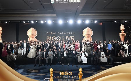 Bigo Live Celebrates Global Creators at the BIGO MENA Gala 2025 in Dubai