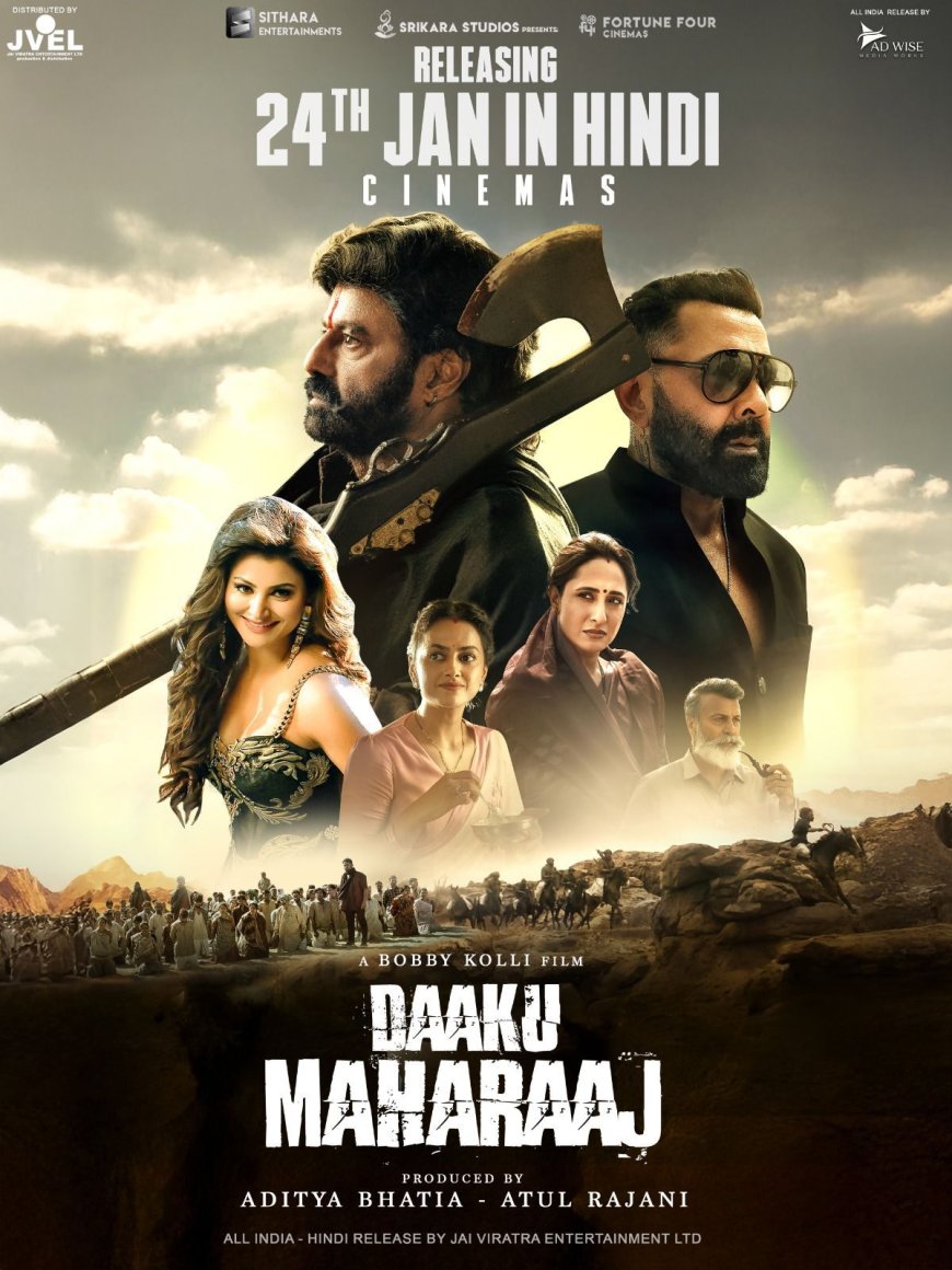 Nandamuri Balakrishna, Bobby Deol & Urvashi Rautela’s Daaku Maharaaj Hindi Release Set for January 24