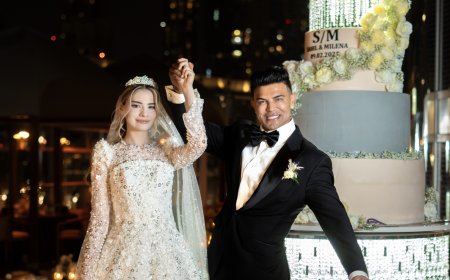 Sahil Khan Hosts Grand Wedding Reception at Burj Khalifa on Valentine’s Day