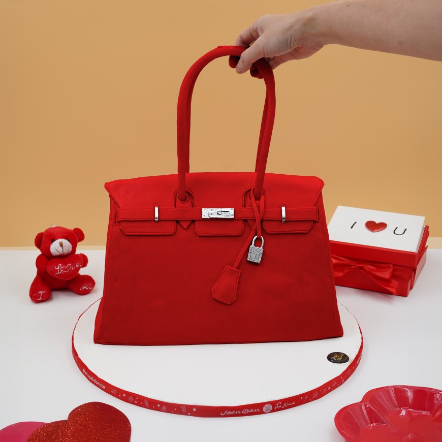 Mister Baker Drops Edible Birkin Bag Cake for Valentine’s Day—and It’s a Total Showstopper