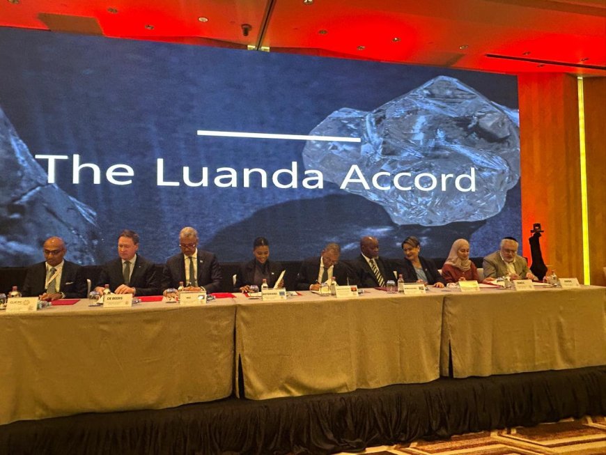 GJEPC Signs Historic Luanda Accord that Commits 1% of Rough Sales Revenue to Global Natural Diamond Marketing