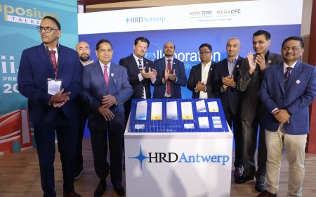HRD Antwerp and Bharat Ratnam Mega CFC Announce Strategic Collaboration at IIJS Premiere 2025