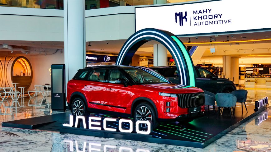 Omoda and Jaecoo Activation at Marina Mall in Abu Dhabi