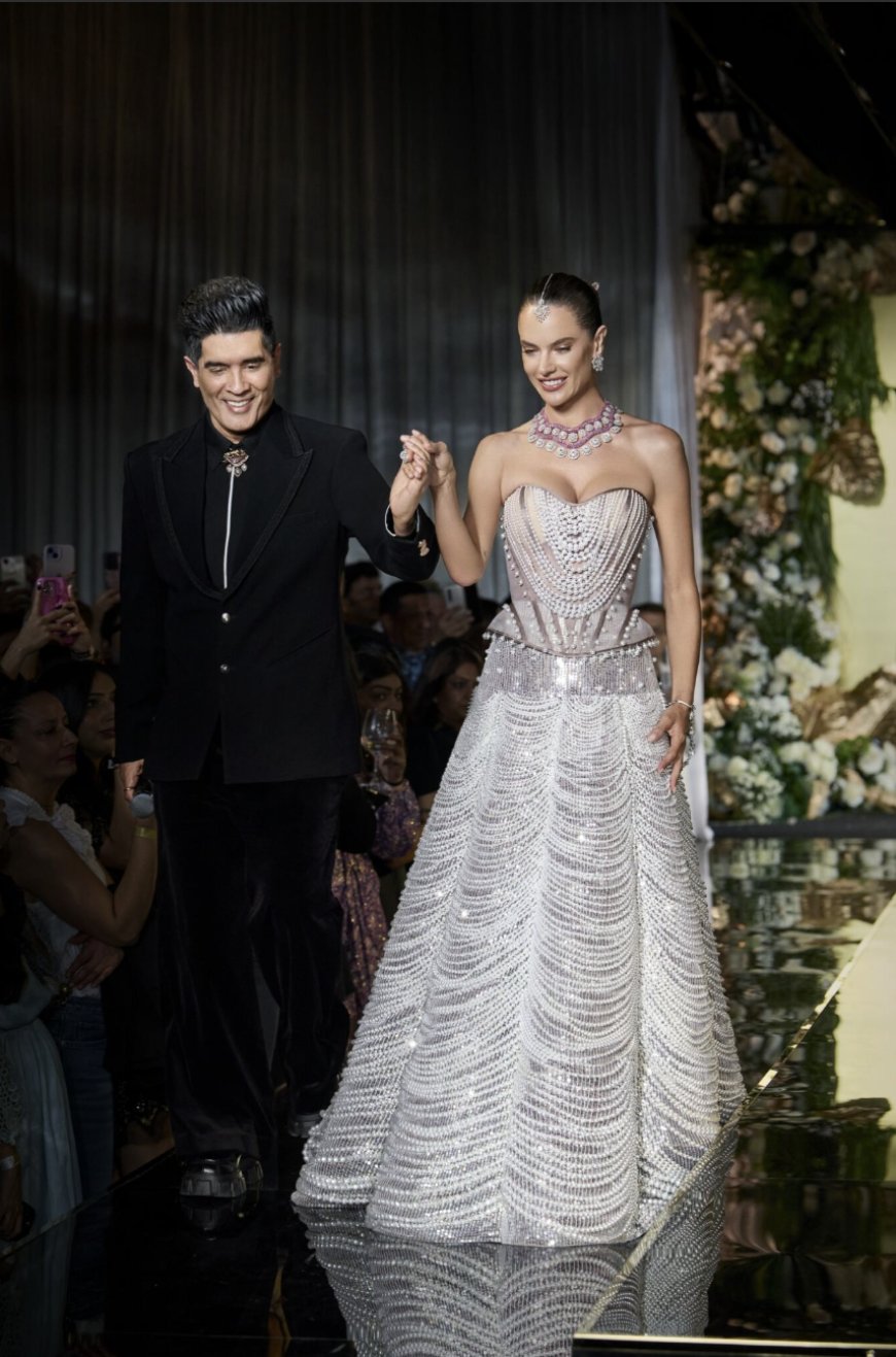 Manish Malhotra Hosts India’s First Couture Party with Alessandra Ambrosio as the Muse of the Couture Night