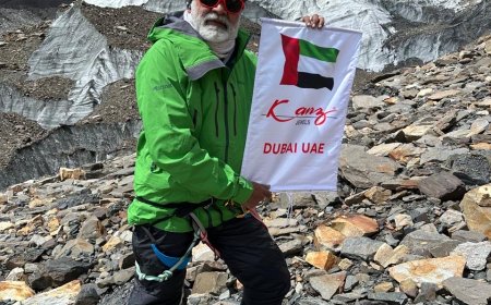 64-Year-Old Jayesh Choksi Scales Mount Gorichen, Plants Kanz Jewels Flag at 6,488m