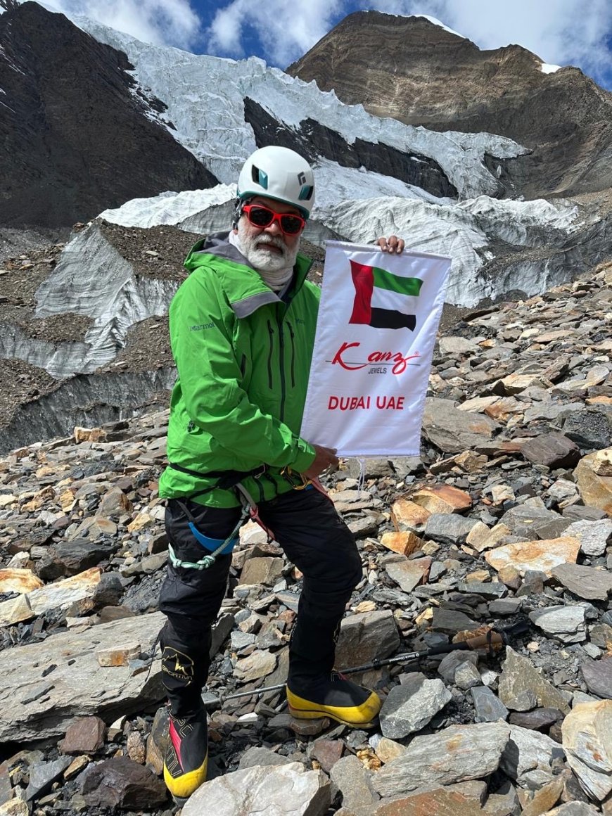 64-Year-Old Jayesh Choksi Scales Mount Gorichen, Plants Kanz Jewels Flag at 6,488m