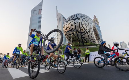 Dubai Ride 2025 kicks off Dubai Fitness Challenge with record 40,327 cyclists