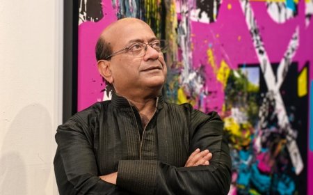 You Won’t Believe What This Indian Artist Does Every Morning Before Painting