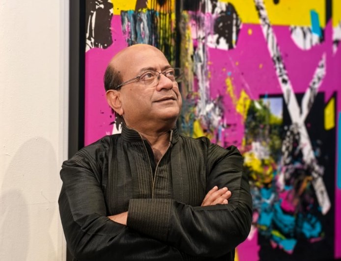 You Won’t Believe What This Indian Artist Does Every Morning Before Painting