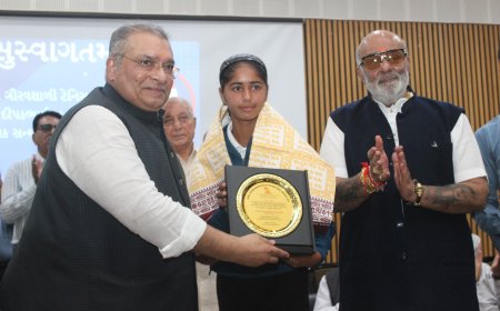 Lohana Tennis Star Jensi Kanabar Brings Global Glory With Australian Open U-14 Win